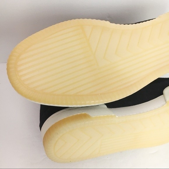 Vince Rhys‎ Dark Navy Blue Suede Leather High Top Platform Sneaker Boot 10 NEW - Picture 9 of 14